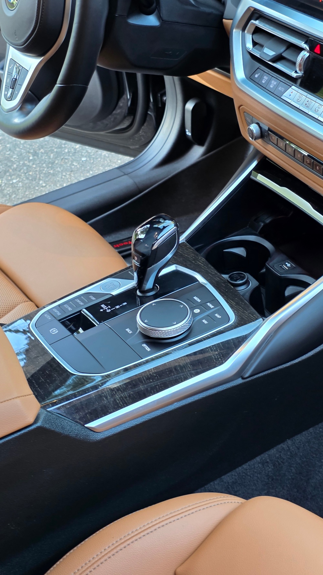 Center console, shifter and controls detailed